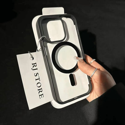 MagSafe Magnetic Hard Case For iPhone 11-16 Pro Max, Shockproof Protective Phone Cover, Compatible with iPhone 11/12/13/14/15/16 Series
