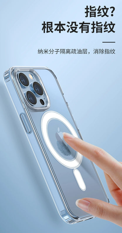 MagSafe Magnetic Hard Case For iPhone 11-16 Pro Max, Shockproof Protective Phone Cover, Compatible with iPhone 11/12/13/14/15/16 Series