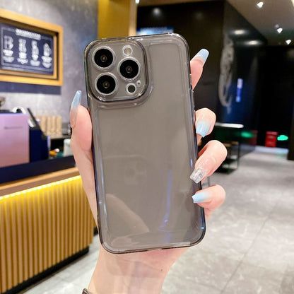 Clear TPU Shockproof Soft Case – Protective Cover for iPhone 11 / 12 / 13 / 14 / 15 / 16 Series