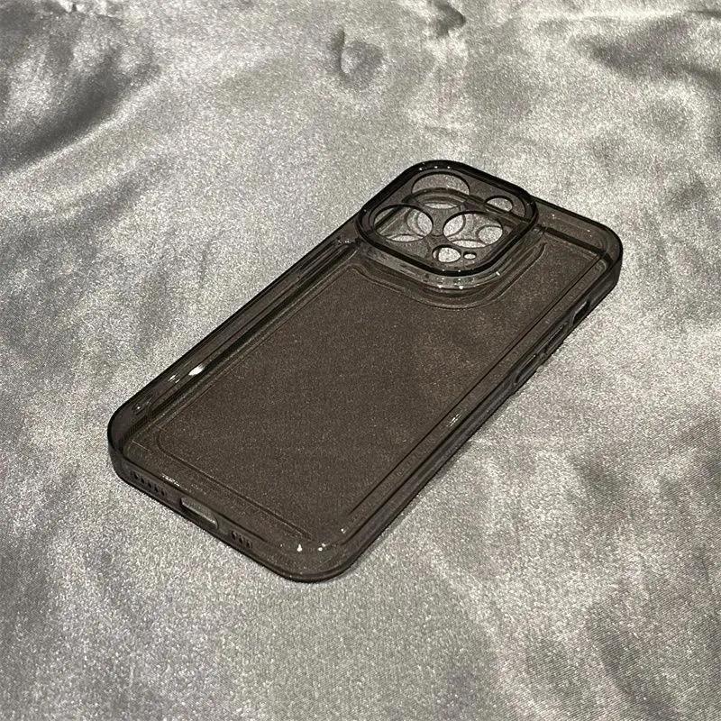 Clear TPU Shockproof Soft Case – Protective Cover for iPhone 11 / 12 / 13 / 14 / 15 / 16 Series