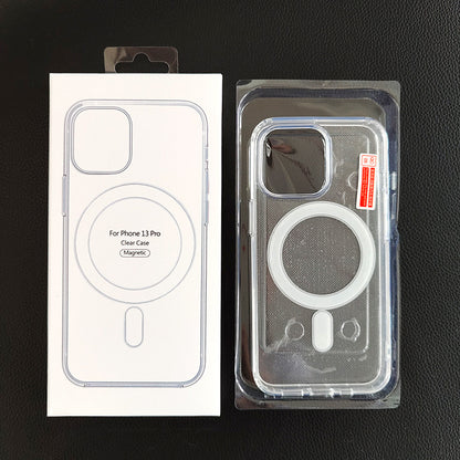 MagSafe Magnetic Hard Case For iPhone 11-16 Pro Max, Shockproof Protective Phone Cover, Compatible with iPhone 11/12/13/14/15/16 Series