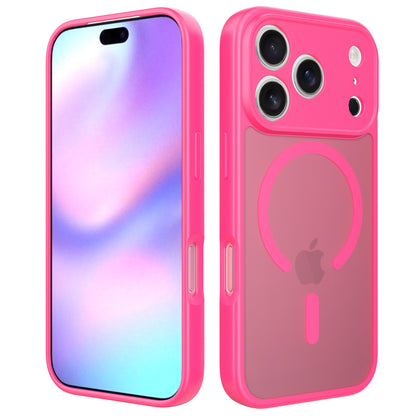 TPU + PC Matte Magnetic Case – Shockproof Protective Cover for iPhone 17 Series