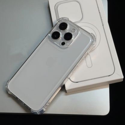 Clear TPU Shockproof Soft Case – Protective Cover for iPhone 11 / 12 / 13 / 14 / 15 / 16 Series